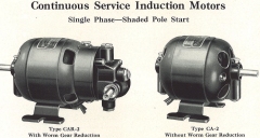 Old Induction Motors Ad