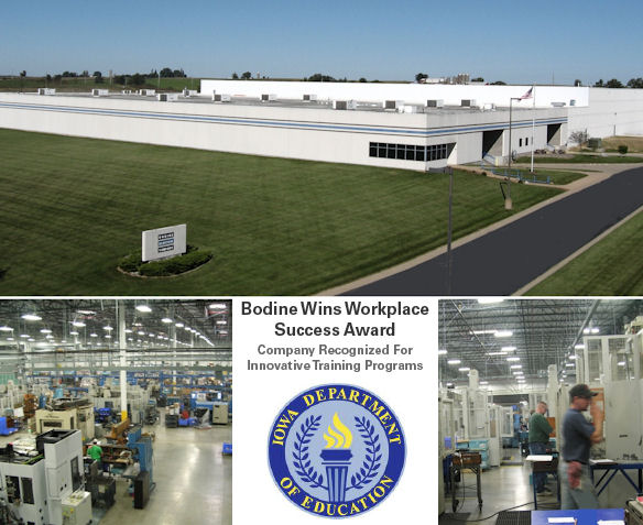 Bodine Electric Receives Workplace Success Award
