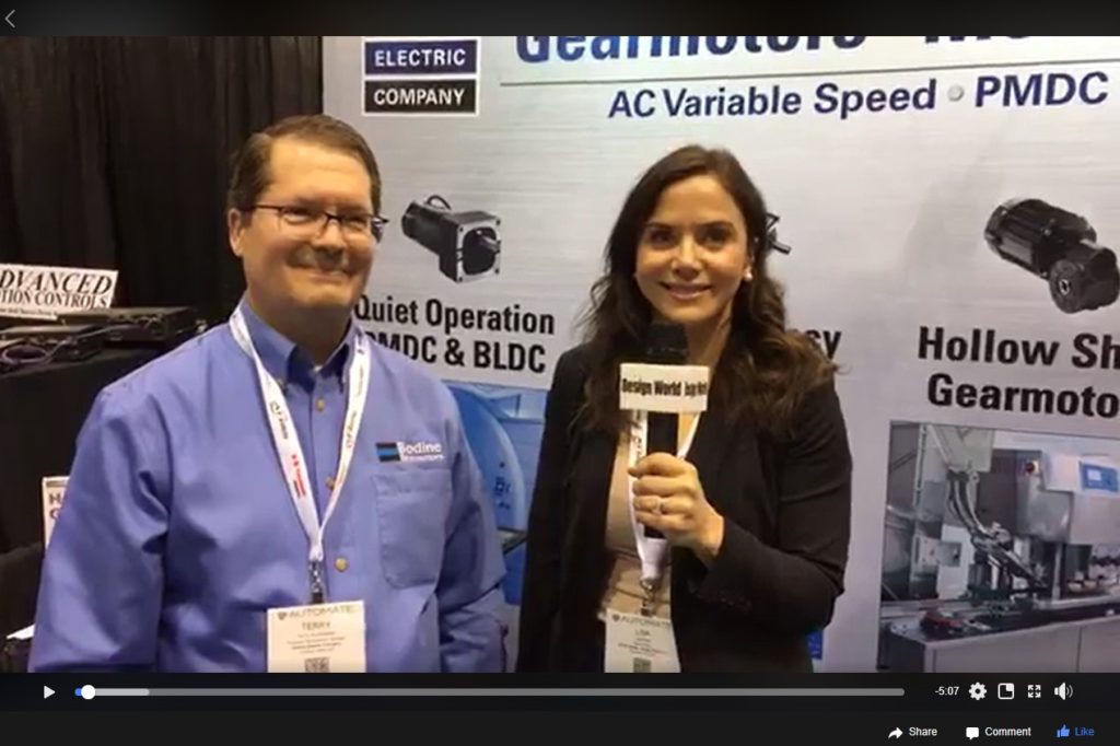 Gearmotor Talk with Lisa and Terry - Automate 2019