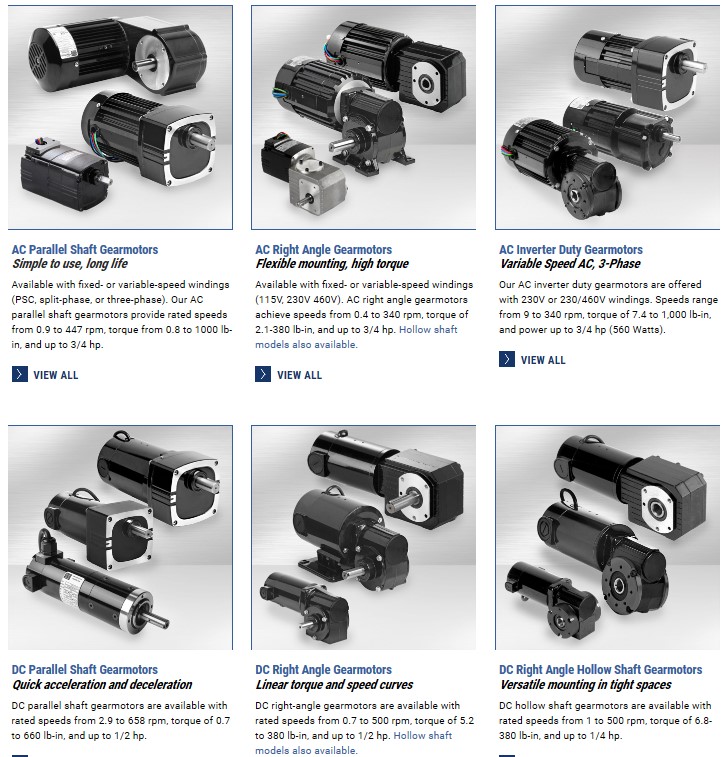 DC Motors Selection Guide: Types, Features, Applications