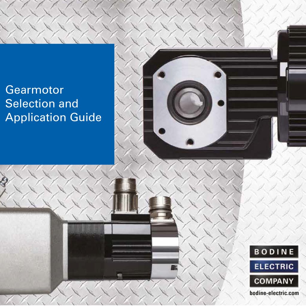 New Gearmotor Selection and Application Guide