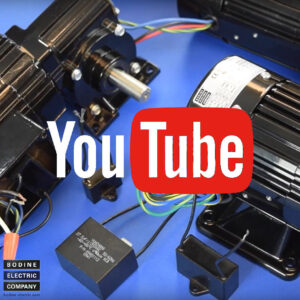 How to Connect a Run Capacitor to a AC 4-Wire-Reversible PSC Gearmotor