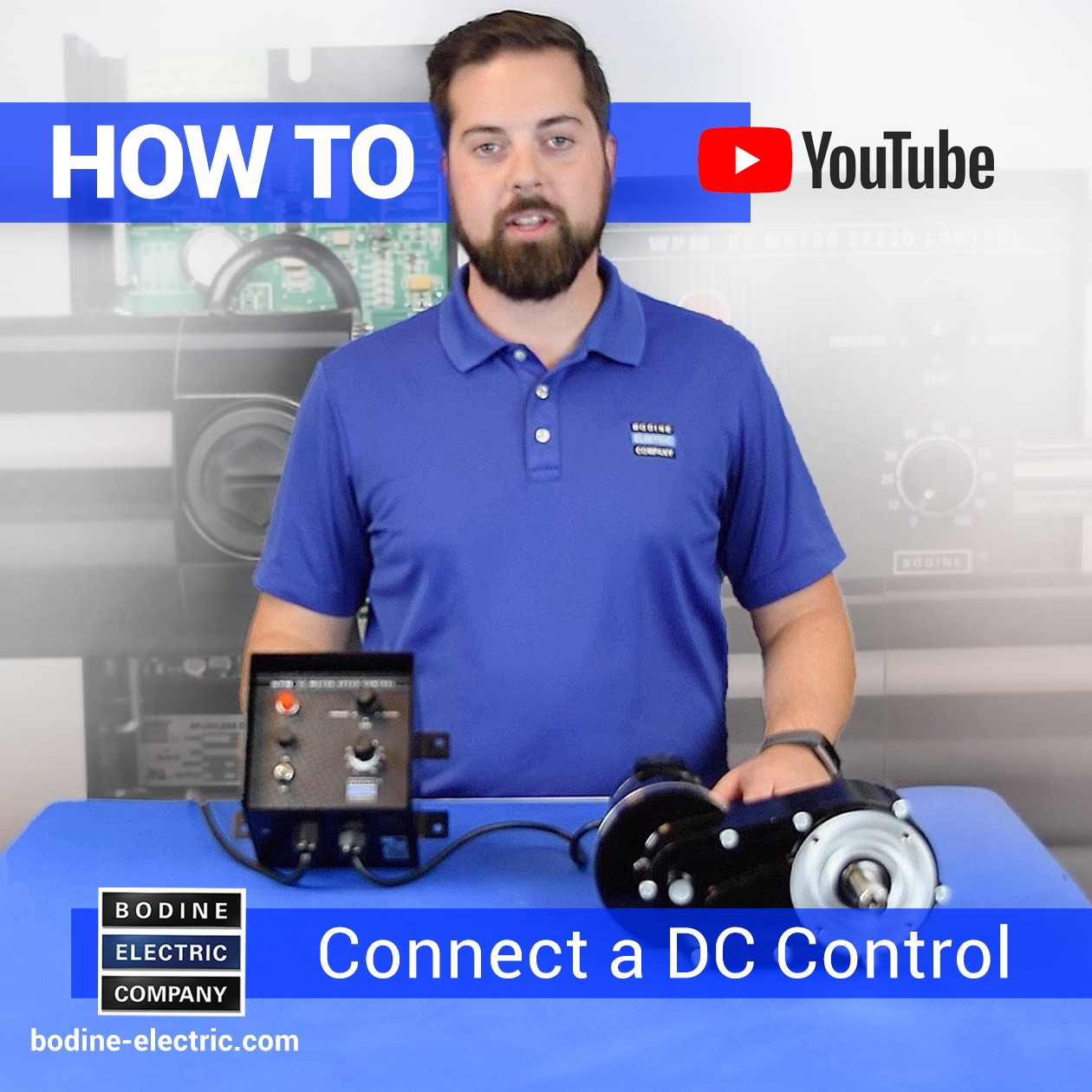 Video How to Connect a PMDC Gearmotor to a Filtered PWM DC Speed