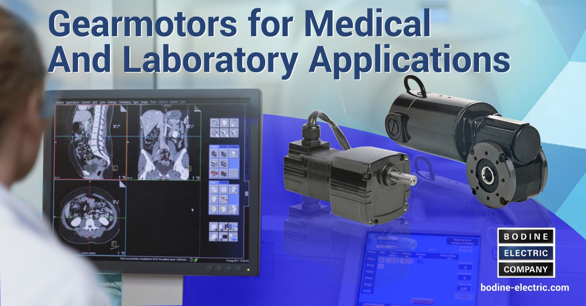 Test Medical and Laboratory Gearmotors, Motors and Controls > Bodine