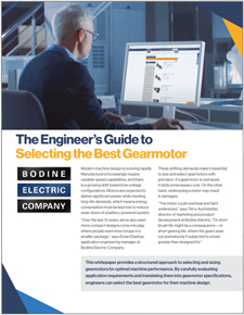 The Engineer’s Guide to Selecting the Best Gearmotor