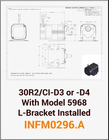 ACC - INFM0296.A 30R2/CI-D3 or -D4 with Model 5968 L-Bracket installed